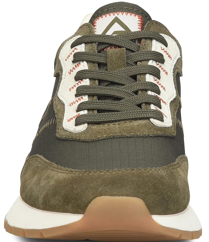 ALIGN Men's Hasting Italian Oiled Cow Suede Sneakers