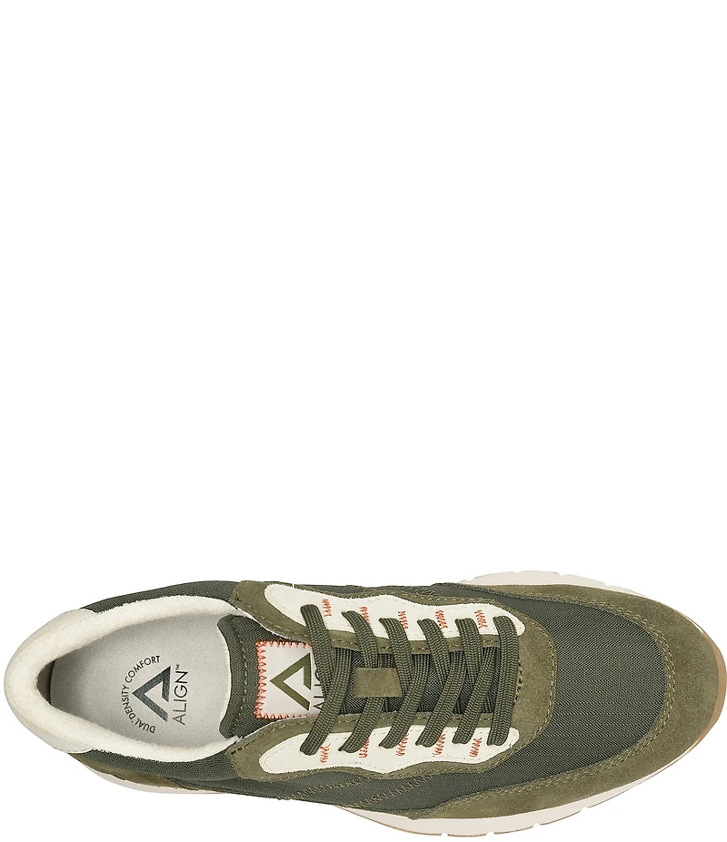 ALIGN Men's Hasting Italian Oiled Cow Suede Sneakers