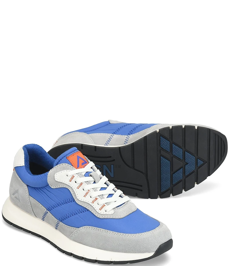 ALIGN Men's Hasting Italian Oiled Cow Suede Sneakers