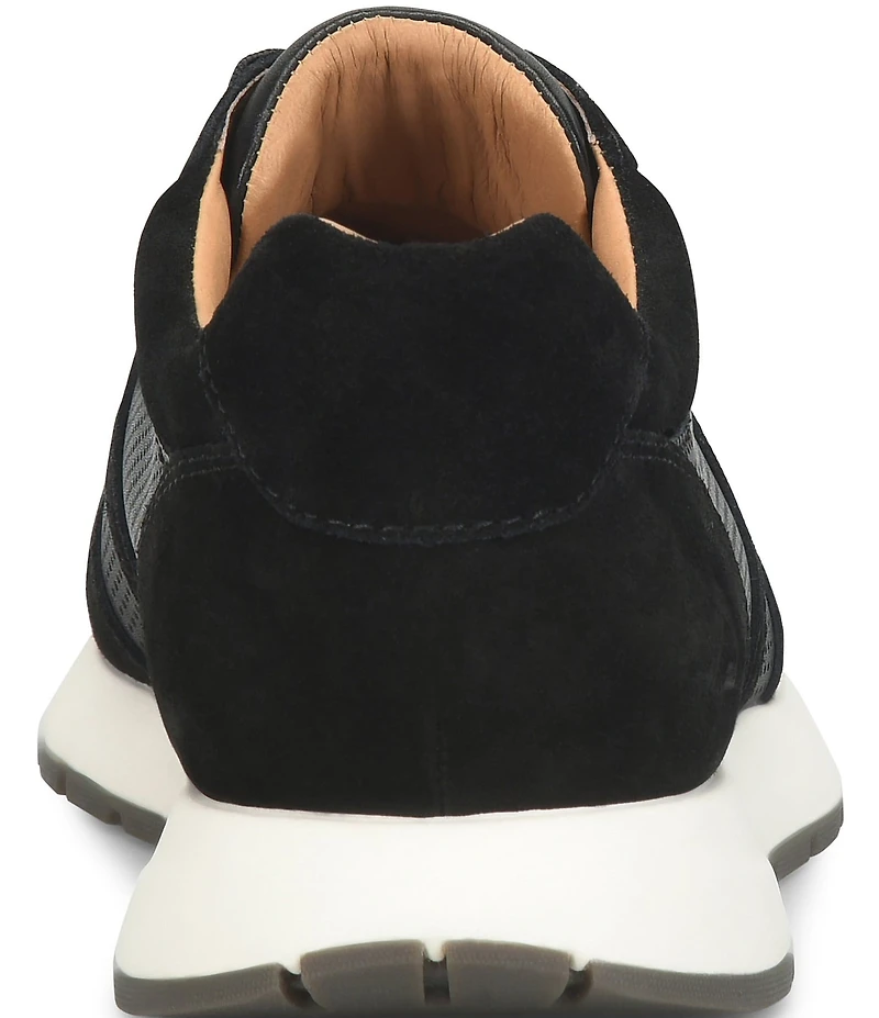 ALIGN Men's Hudson Perforated Leather Suede Sneakers