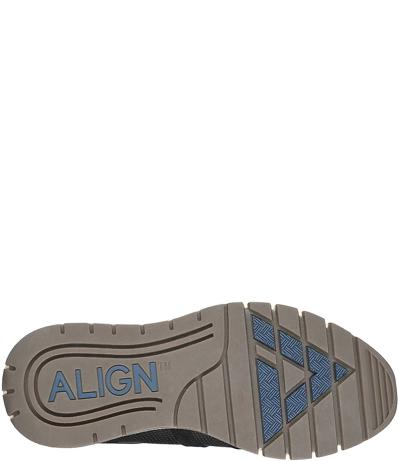 ALIGN Men's Hudson Perforated Leather Suede Sneakers