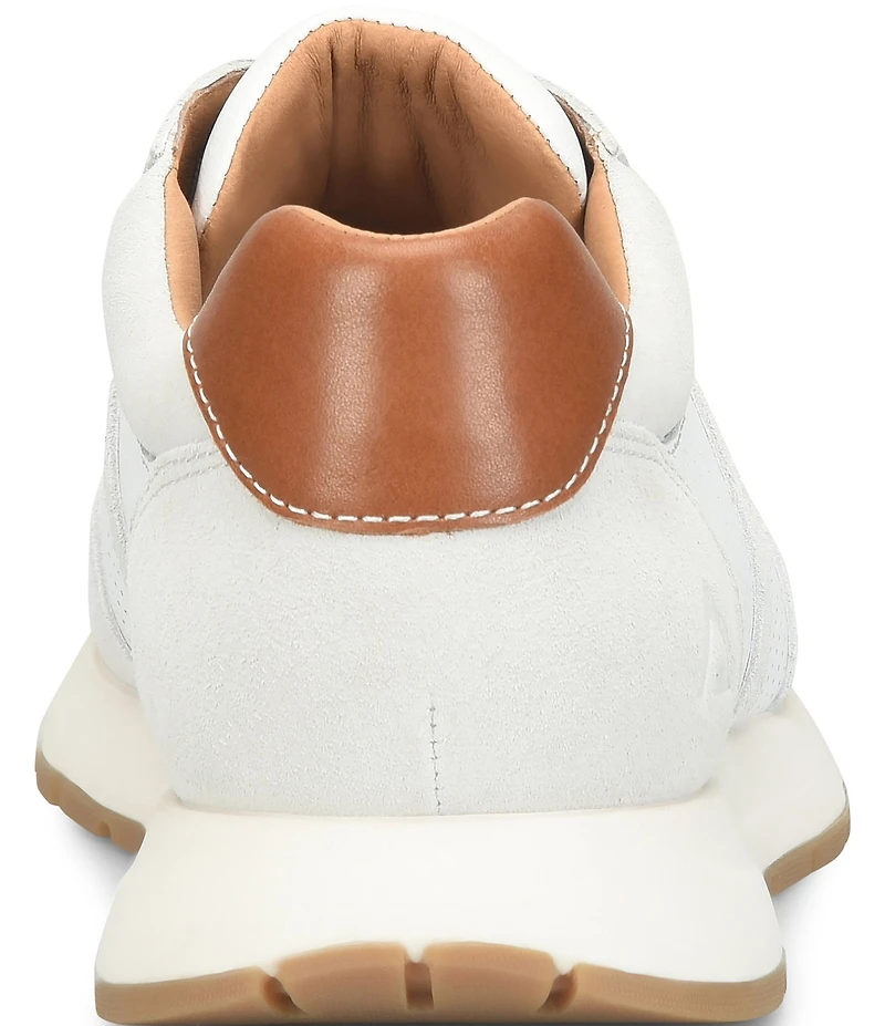 ALIGN Men's Hudson Perforated Leather Suede Sneakers