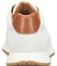 ALIGN Men's Hudson Perforated Leather Suede Sneakers