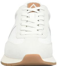 ALIGN Men's Hudson Perforated Leather Suede Sneakers