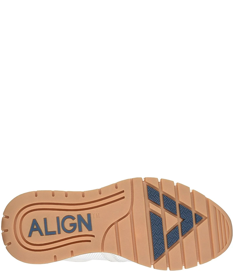 ALIGN Men's Hudson Perforated Leather Suede Sneakers