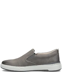 ALIGN Men's Jacob Oily Distressed Leather Slip-On Sneakers