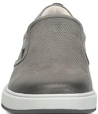 ALIGN Men's Jacob Oily Distressed Leather Slip-On Sneakers