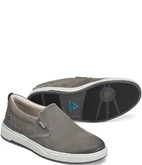 ALIGN Men's Jacob Oily Distressed Leather Slip-On Sneakers
