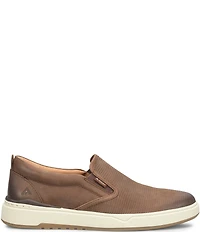 ALIGN Men's Jacob Oily Distressed Leather Slip-On Sneakers