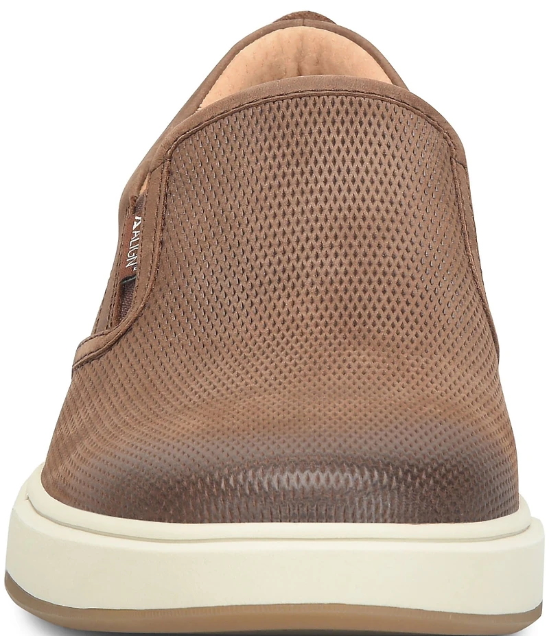 ALIGN Men's Jacob Oily Distressed Leather Slip-On Sneakers