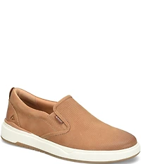 ALIGN Men's Jacob Oily Distressed Leather Slip-On Sneakers