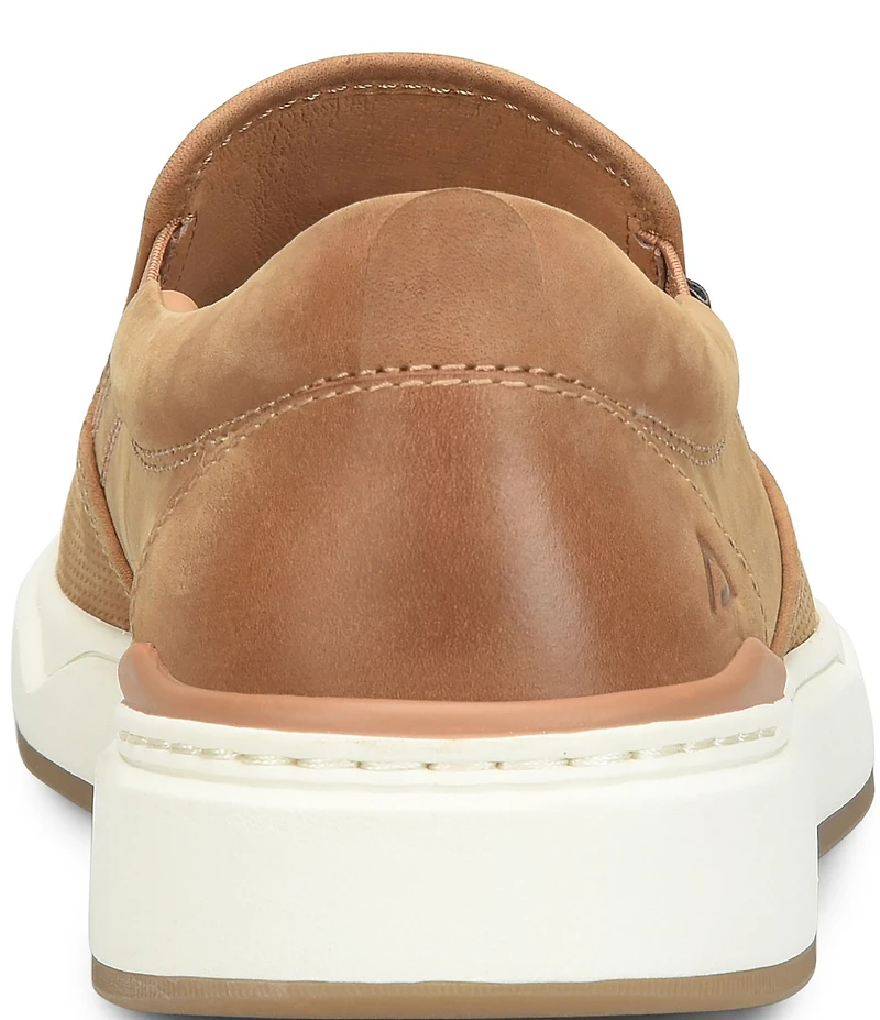 ALIGN Men's Jacob Oily Distressed Leather Slip-On Sneakers