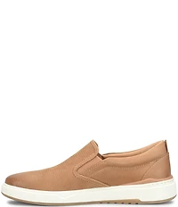 ALIGN Men's Jacob Oily Distressed Leather Slip-On Sneakers