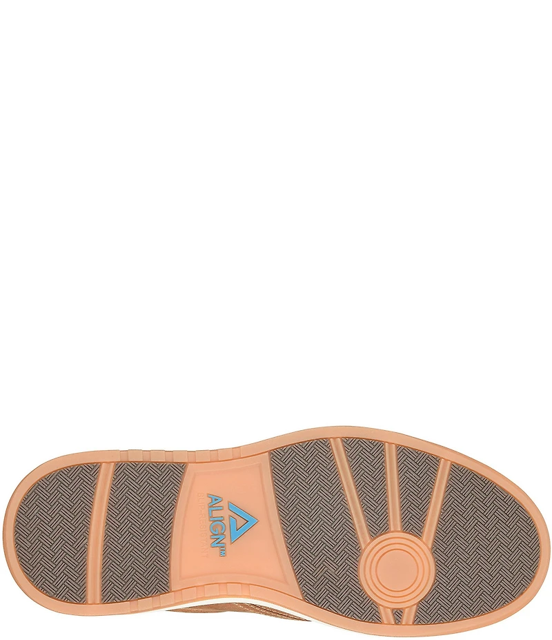 ALIGN Men's Jacob Oily Distressed Leather Slip-On Sneakers