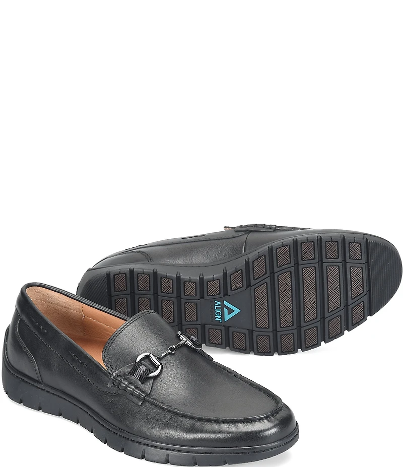 ALIGN Men's Monza Leather Bit Driver Loafers