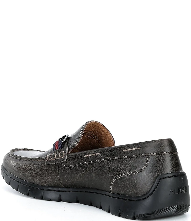 ALIGN Men's Monza Leather Bit Buckle Driver Loafers