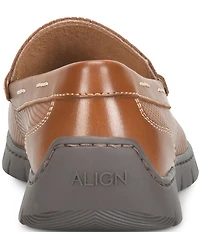 ALIGN Men's Monza Perforated Calf Leather Loafer Drivers