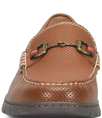 ALIGN Men's Monza Perforated Calf Leather Loafer Drivers