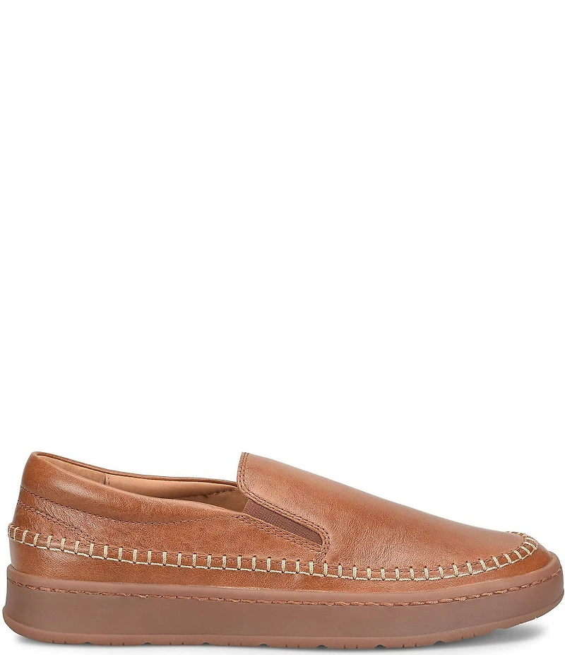 ALIGN Men's Ventura Seamed Leather Slip On Sneakers