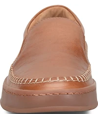 ALIGN Men's Ventura Seamed Leather Slip On Sneakers