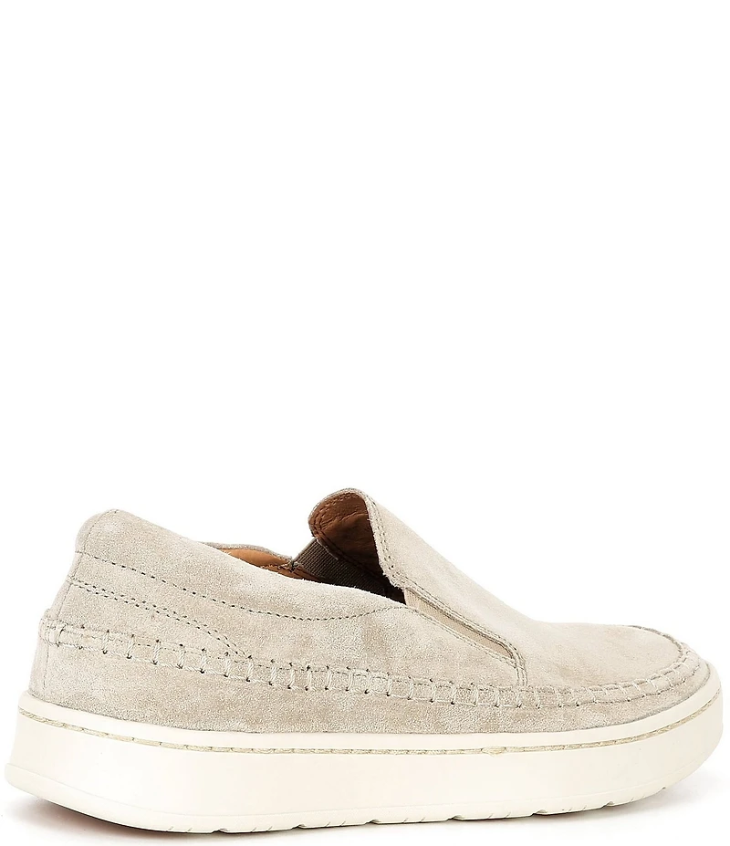 ALIGN Men's Ventura Seamed Suede Slip On Sneakers
