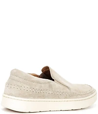 ALIGN Men's Ventura Seamed Suede Slip On Sneakers