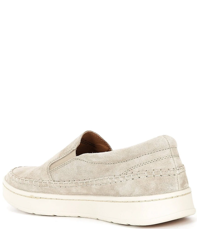 ALIGN Men's Ventura Seamed Suede Slip On Sneakers