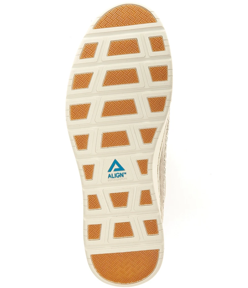 ALIGN Men's Ventura Seamed Suede Slip On Sneakers