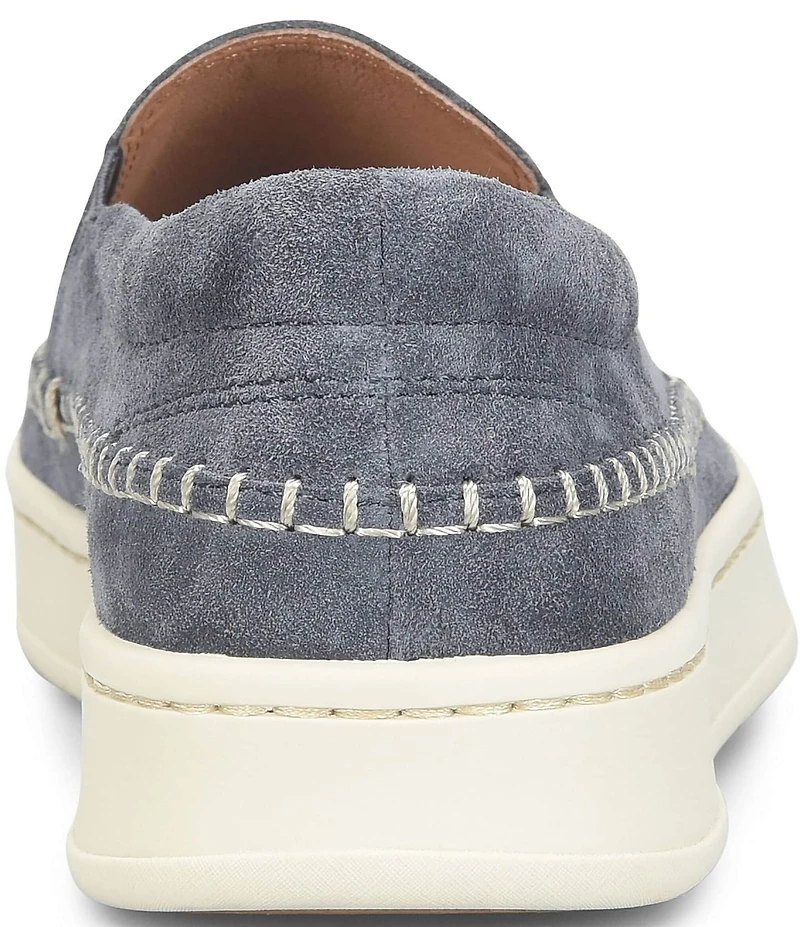 ALIGN Men's Ventura Seamed Suede Slip On Sneakers