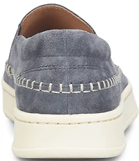 ALIGN Men's Ventura Seamed Suede Slip On Sneakers
