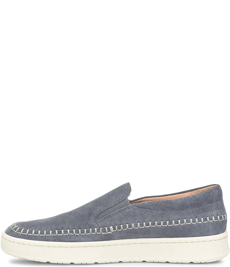 ALIGN Men's Ventura Seamed Suede Slip On Sneakers