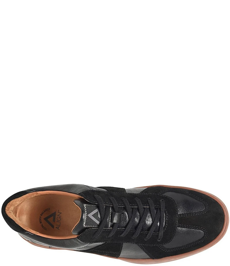 ALIGN Men's Verano Suede and Leather Detail Sneakers