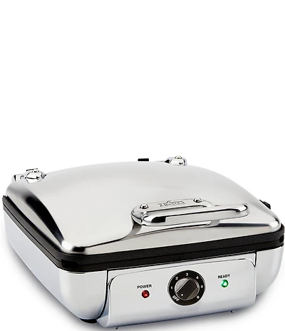 All-Clad Gourmet Stainless Steel Belgian Waffle Maker, 4 Slice
