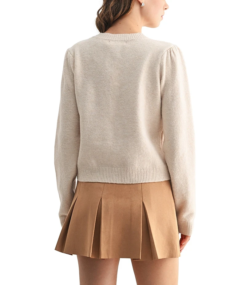 All in Favor Big Bow Sweater