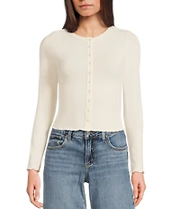 All in Favor Button Front Cardigan