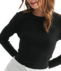 All In Favor Knit Long Sleeve Top