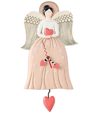 Allen Designs Angel Love Wall Clock