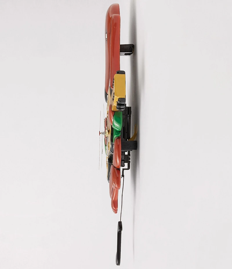 Allen Designs by Enesco Barkoustic Dog Playing the Guitar Battery-Operated Sculpted Pendulum Wall Clock