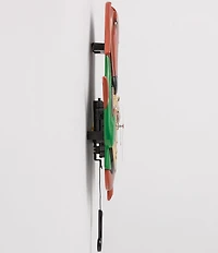 Allen Designs by Enesco Barkoustic Dog Playing the Guitar Battery-Operated Sculpted Pendulum Wall Clock