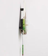 Allen Designs by Enesco Battery-Operated Peak Sculptured Pendulum Wall Clock