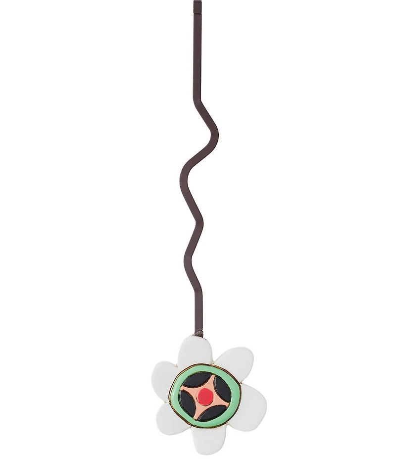Allen Designs by Enesco Collection Blooming Bright Smiling Sun Battery-Operated Sculpted Pendulum Wall Clock