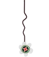 Allen Designs by Enesco Collection Blooming Bright Smiling Sun Battery-Operated Sculpted Pendulum Wall Clock