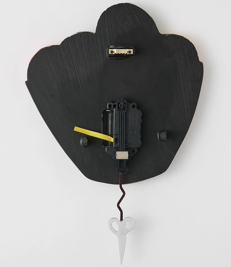 Allen Designs by Enesco Loose Ends Bowl of Yard Battery-Operated Sculpted Pendulum Wall Clock