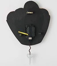 Allen Designs by Enesco Loose Ends Bowl of Yard Battery-Operated Sculpted Pendulum Wall Clock