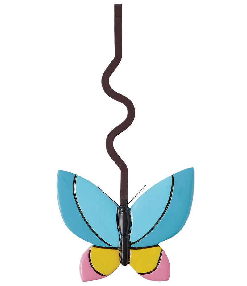 Allen Designs By Enesco One Shell Of A Time Rainbow Turtle Battery-Operated Sculpted Pendulum Wall Clock