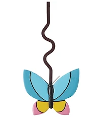 Allen Designs By Enesco One Shell Of A Time Rainbow Turtle Battery-Operated Sculpted Pendulum Wall Clock
