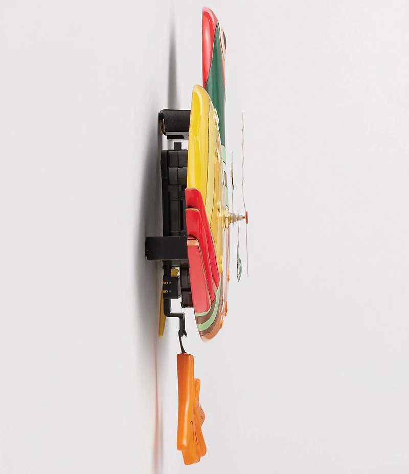 Allen Designs by Enesco Waddles the Duck Battery-Operated Sculpted Pendulum Wall Clock
