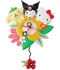 Allen Designs Hello Kitty and Friends Wall Clock