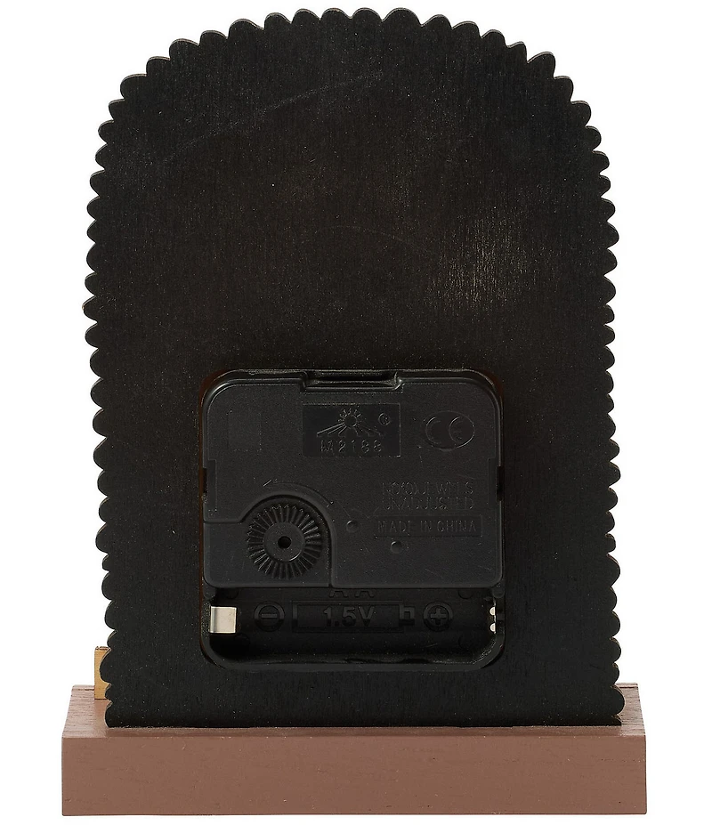 Allen Designs Purrfect Time Wood Desk Clock