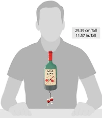 Allen Designs Time For Wine Wall Clock